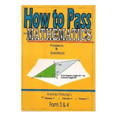 How To Pass 3 &amp; 4 Maths